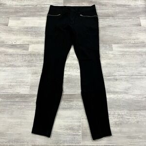 Athleta  Black City Pant With Zippered Real Front Pockets Womens Size 4T (28X29)